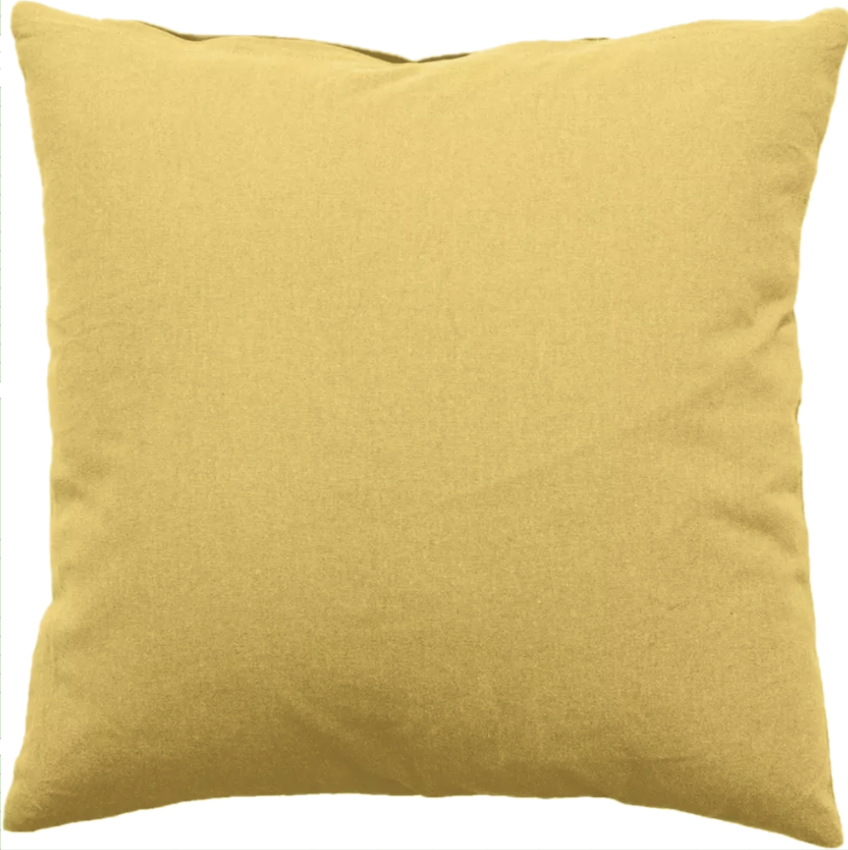 Coussin Etna Jaune Carré