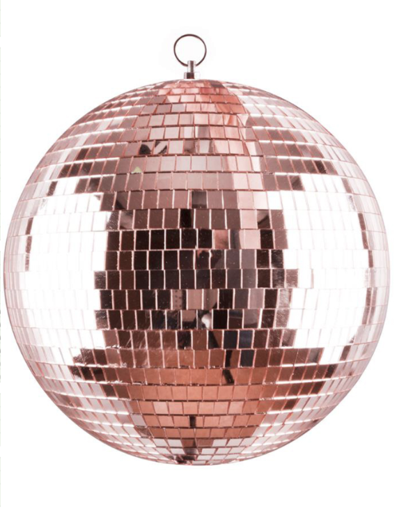 Boule disco rose D20cm