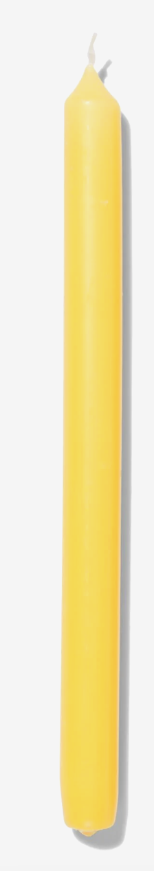 Bougie Chandelle jaune