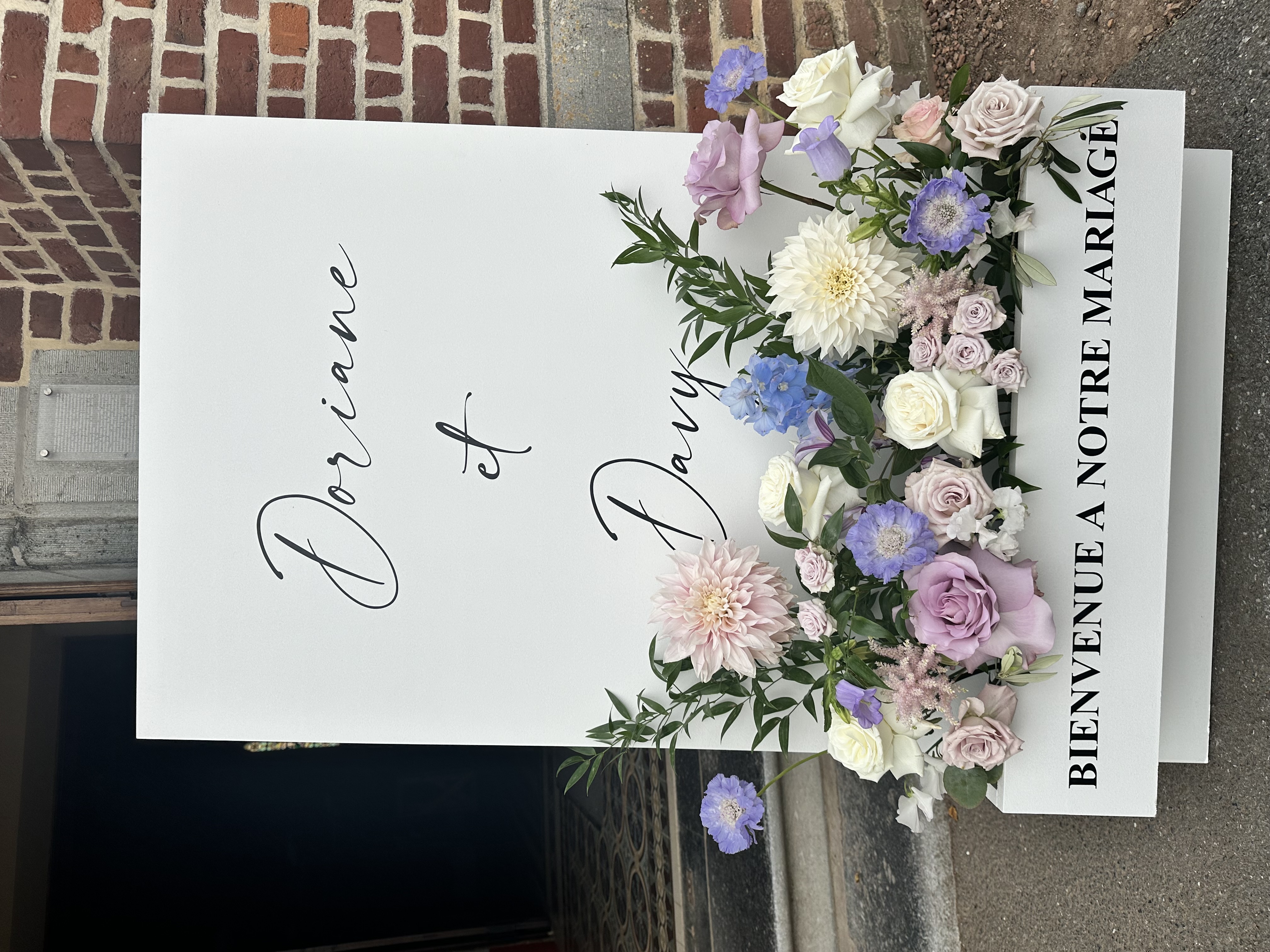 Jardinière - panneau d'accueil Miranda