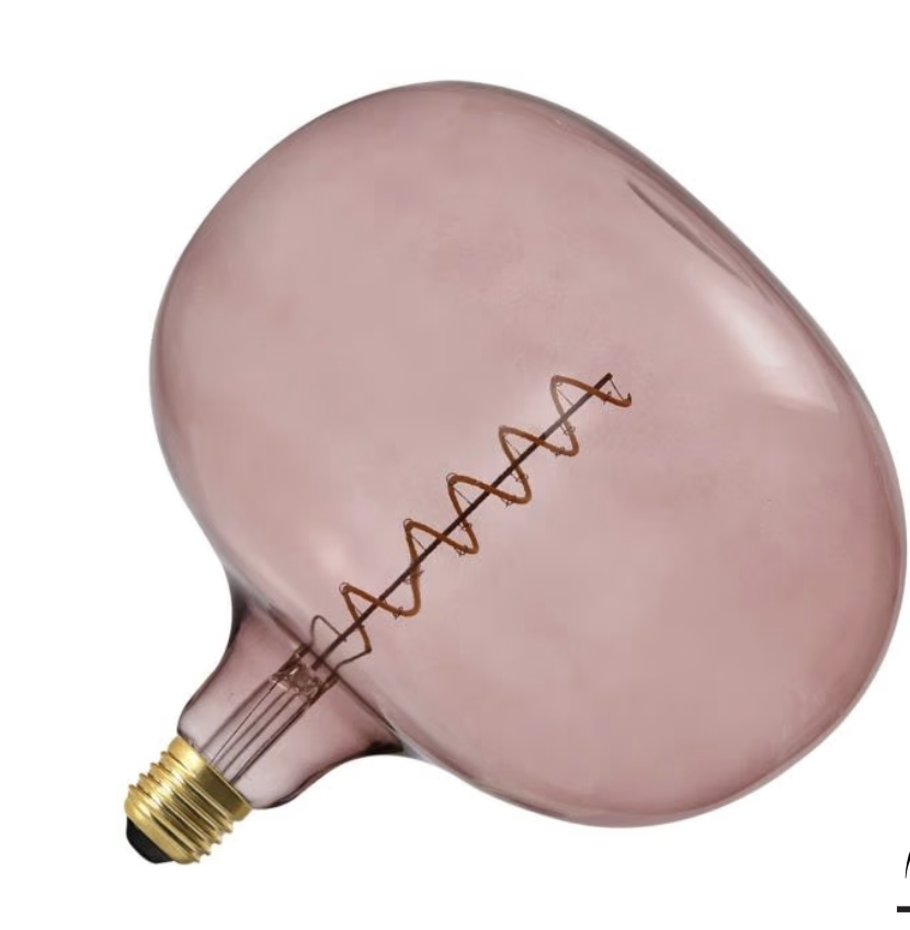 Ampoule sprirale champignon ROSE