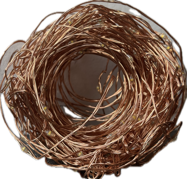 Guirlande Cuivre à pile - 10 M