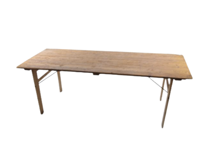 Table en bois 8 - 10 pers.