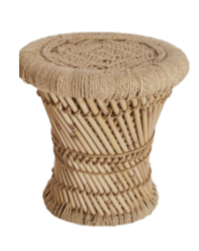 Tabouret osiers rond petit