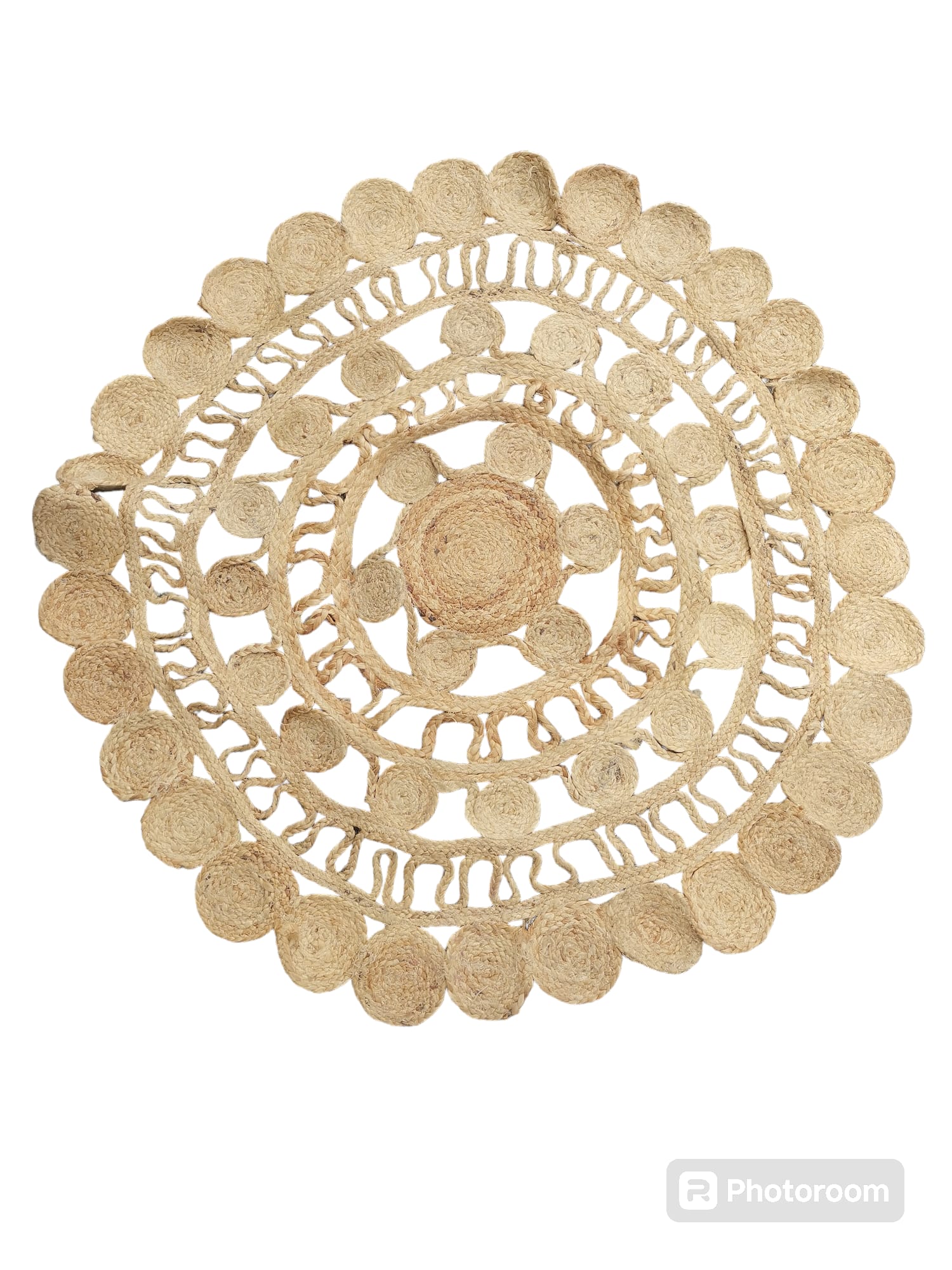 Tapis Rond Ajouré