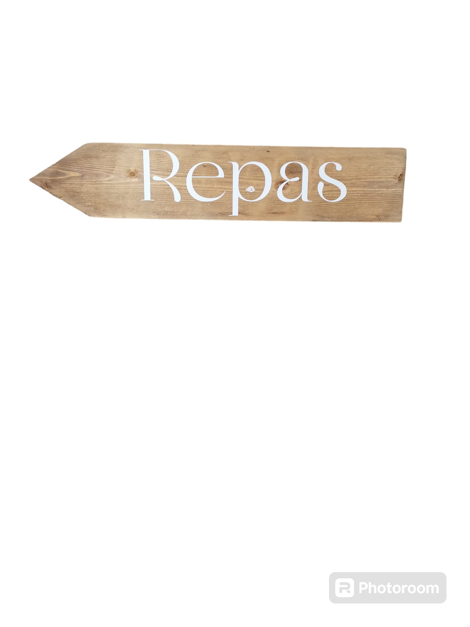 Flèche gauche repas