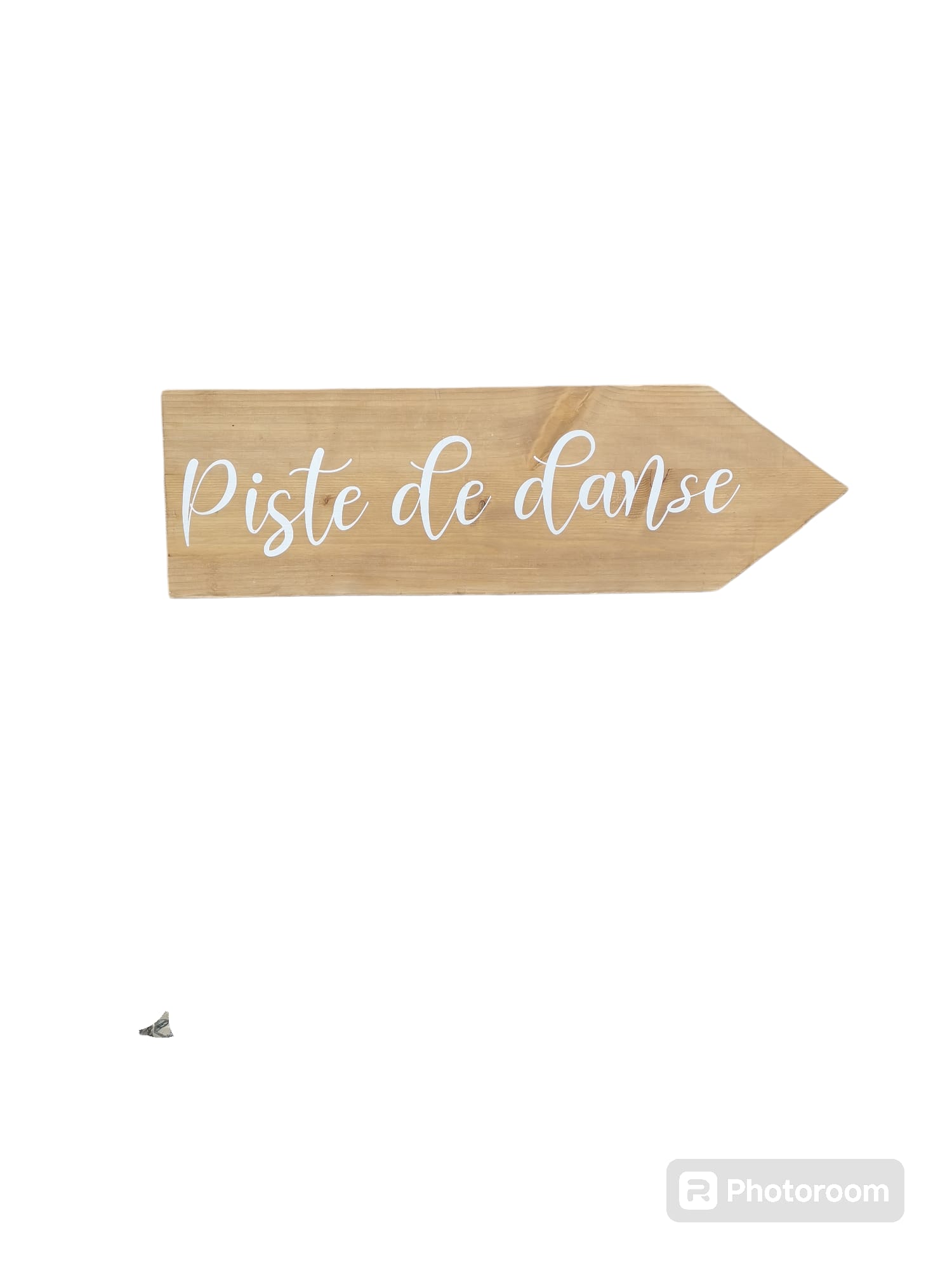 Flèche droite piste de danse