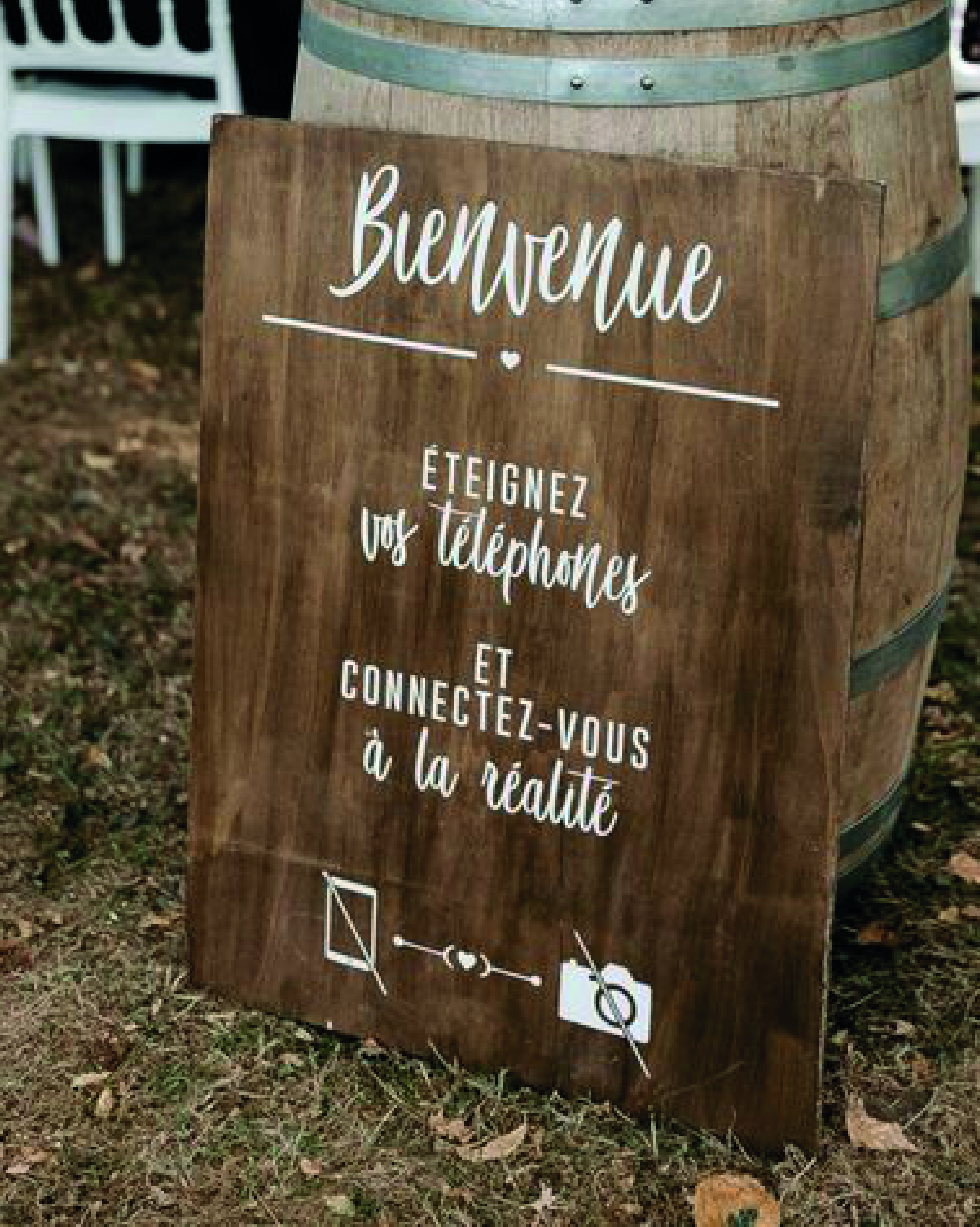 Panneau cérémonie Ethan