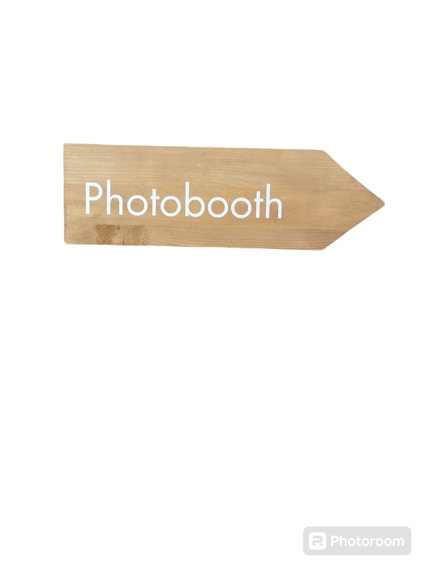 Flèche droite Photo Booth