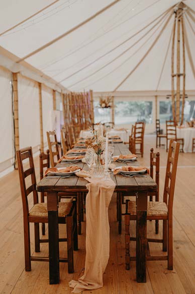 Chemin de table Céleste