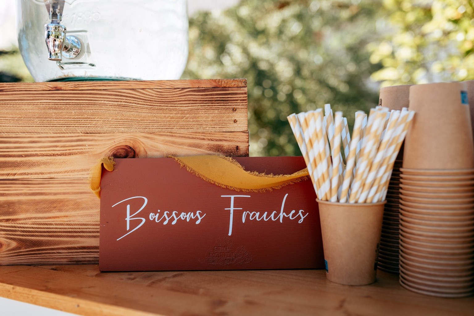 Petit panneau en bois