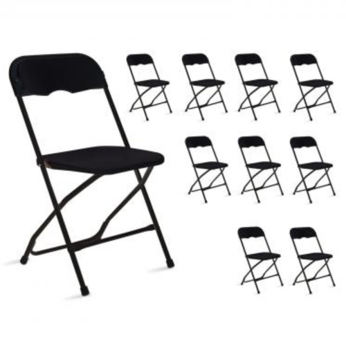 Chaise pliable Auteuil noire