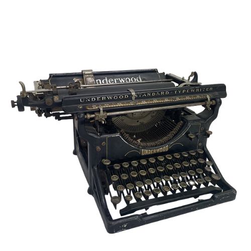 machine à écrire underwood