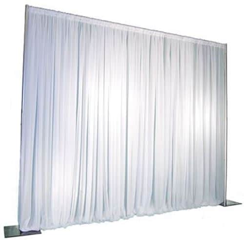 Rideau en lycra blanc - R473