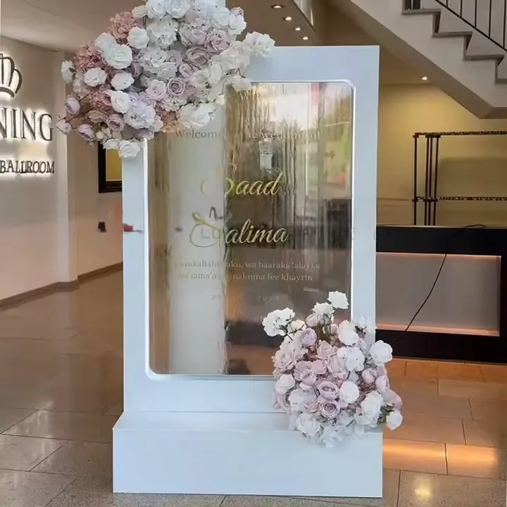 MUR D EAU PANNEAU DE BIENVENUE FONTAINE