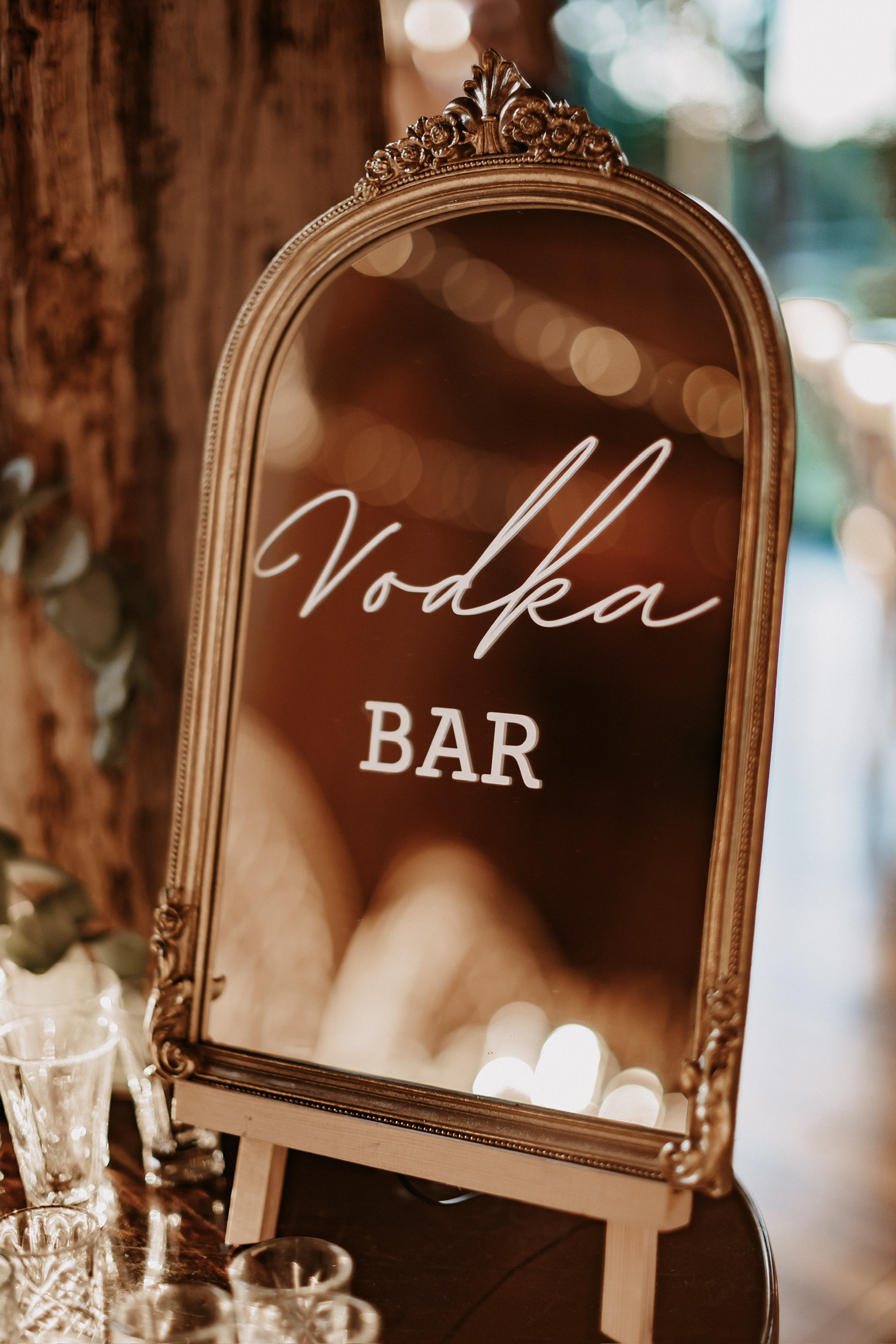 Petit miroir personnalisé