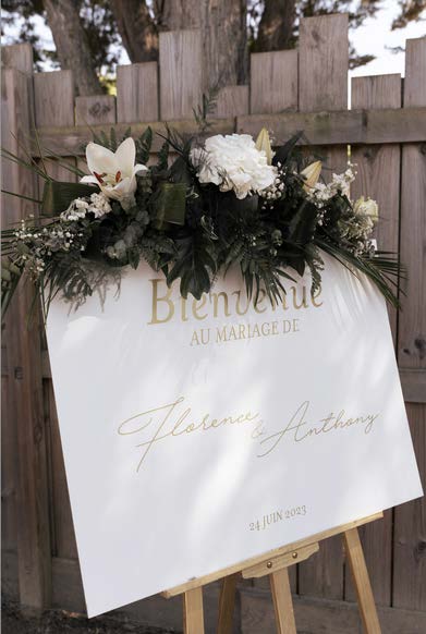 Panneau d'accueil Mathilde