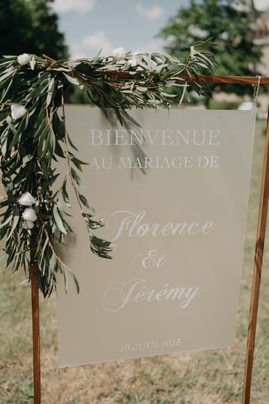 Panneau d'accueil Alban