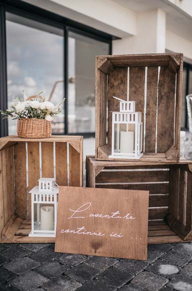 Caisse en bois Hélène