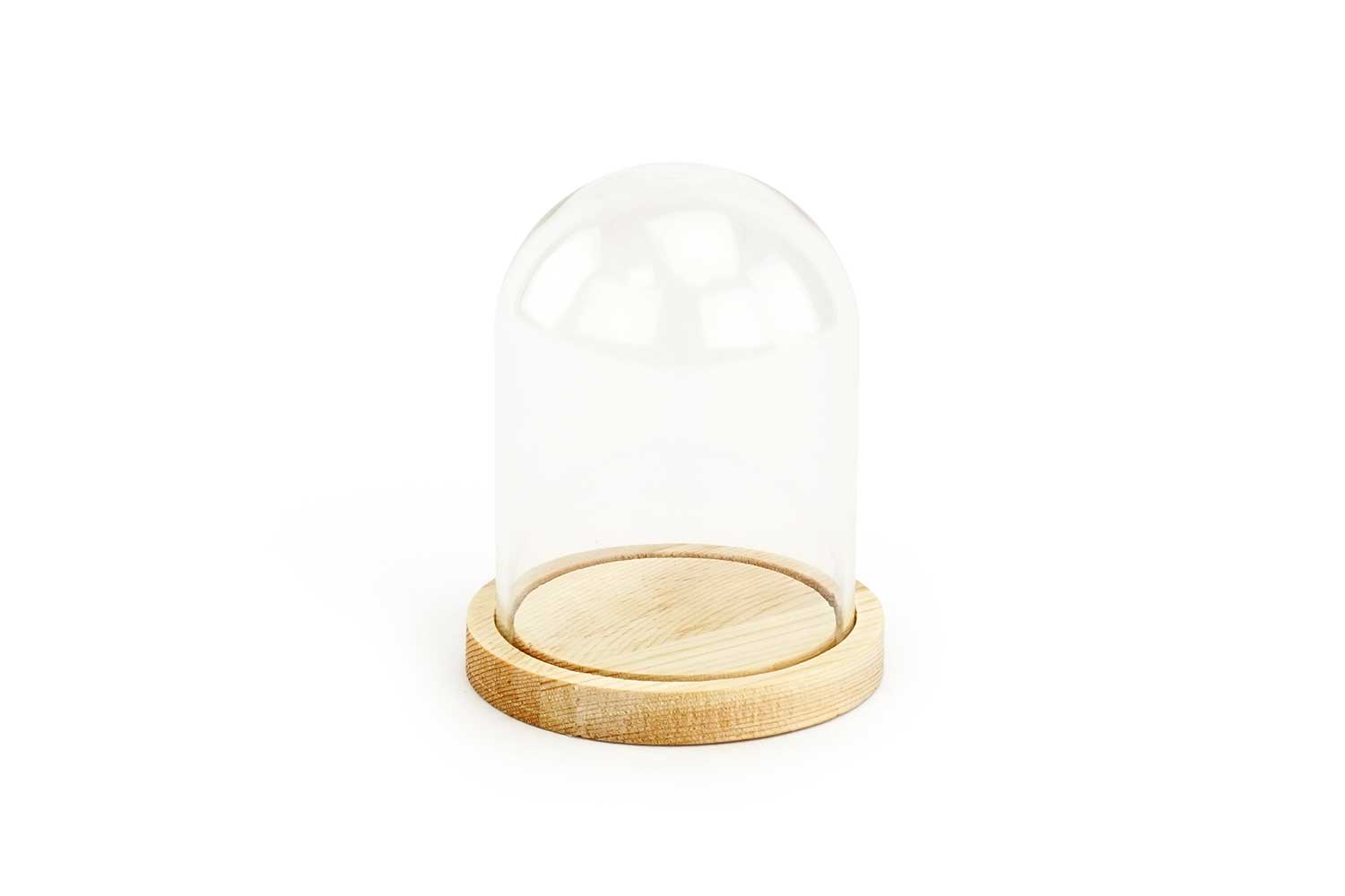 Cloche en verre 14cm