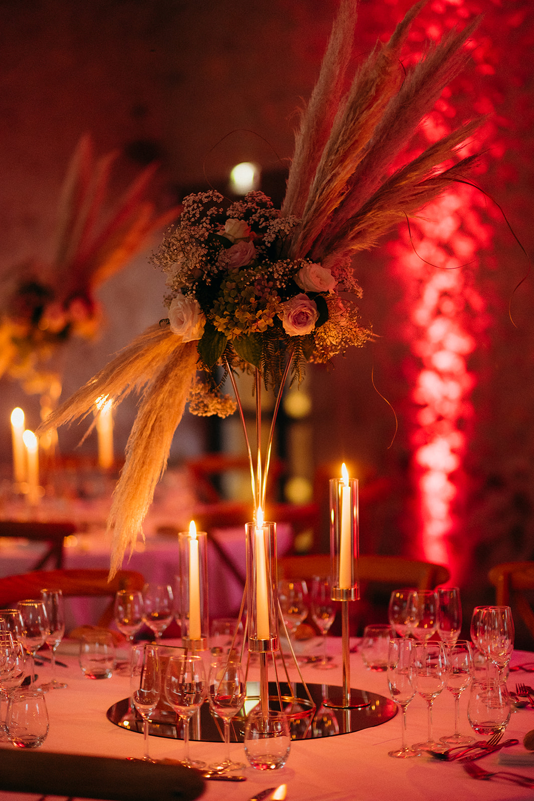 Colonne centre de table