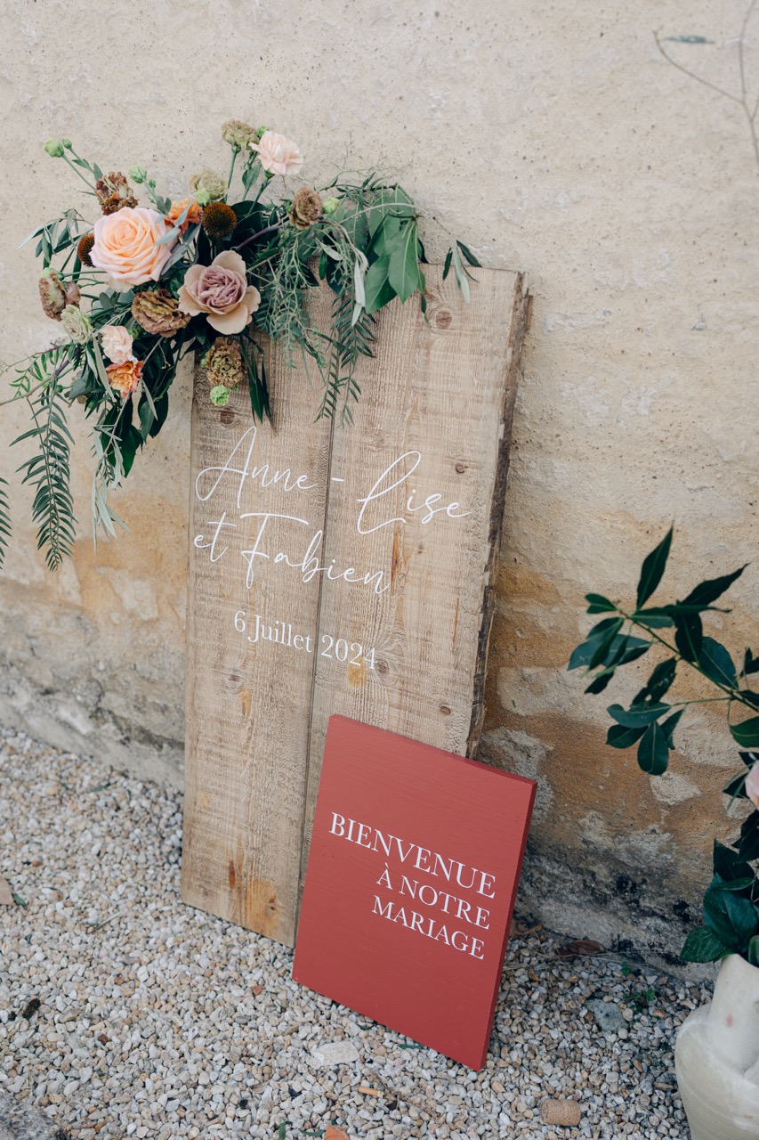 Panneau d'accueil Ninon