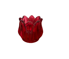 Bougeoir Fleur Framboise