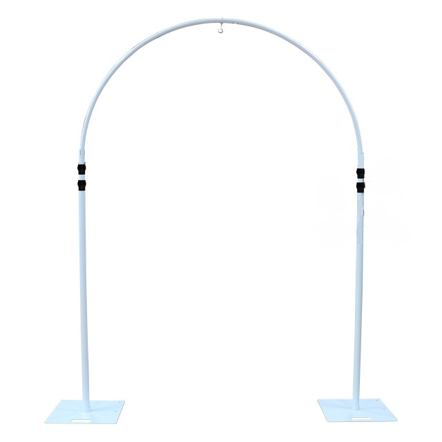 Arche Autoportante Blanche – Support pour Lustre ou Décoration de Cérémonie