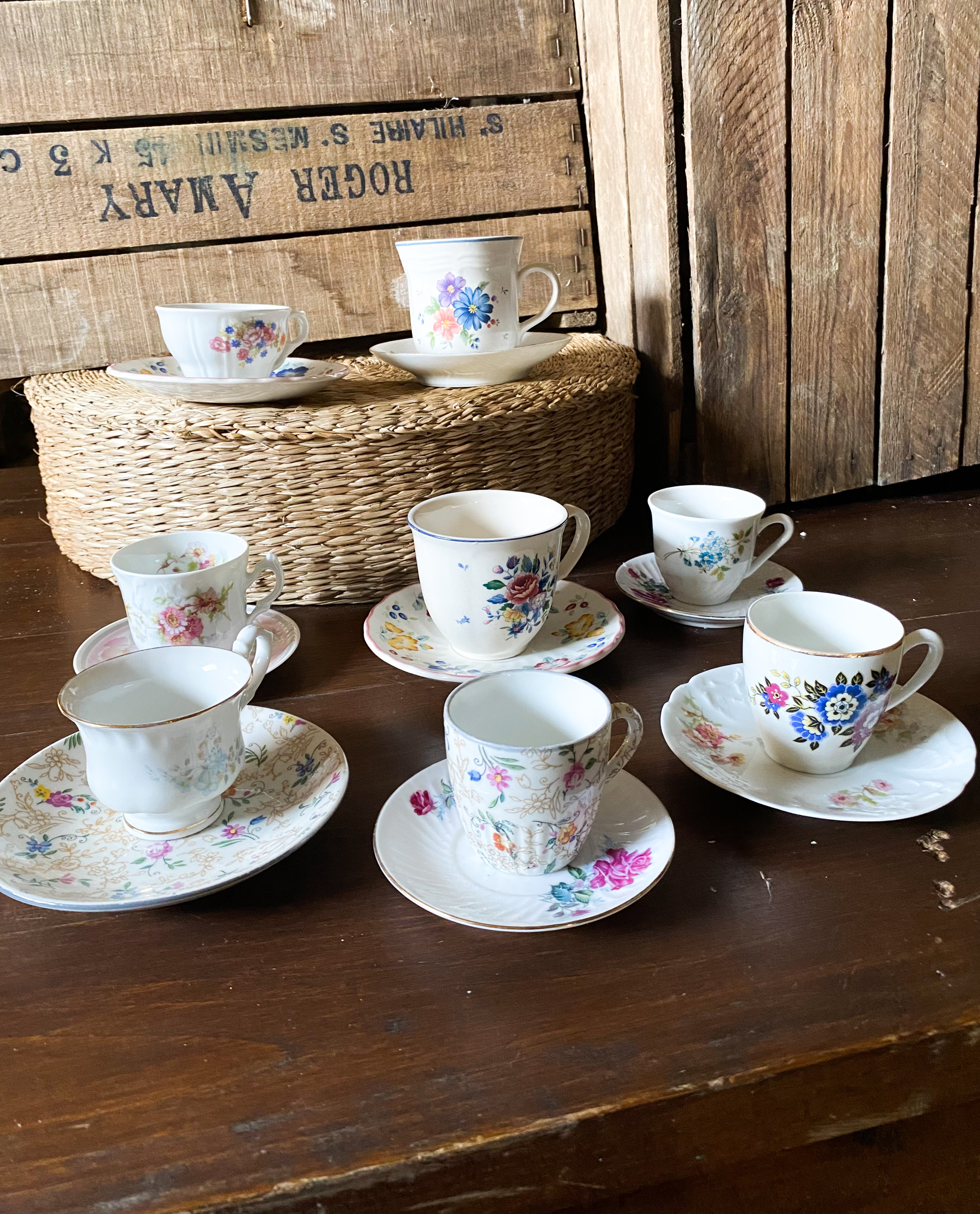 Tasse avec sous tasse