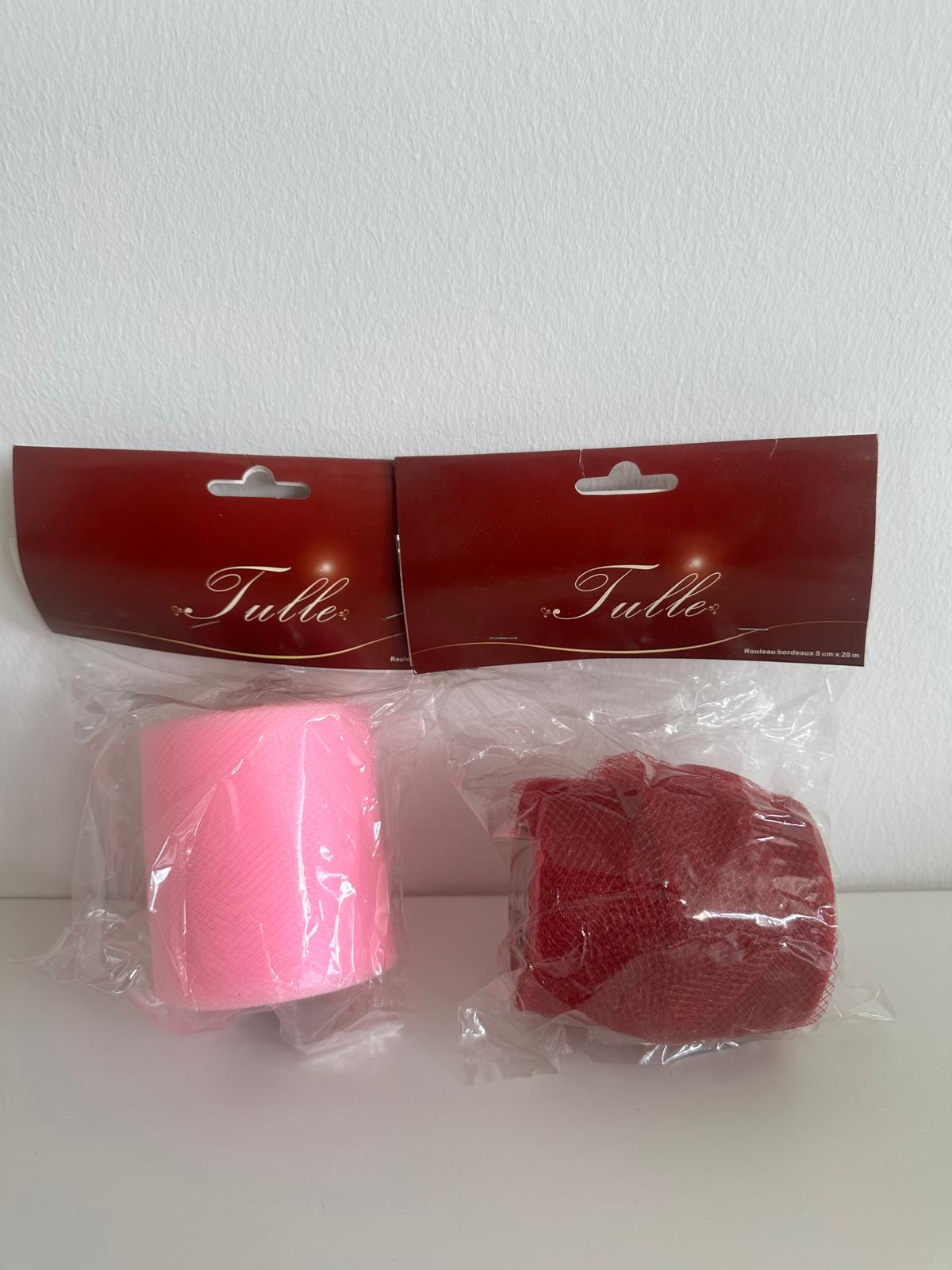 Rouleaux tulle