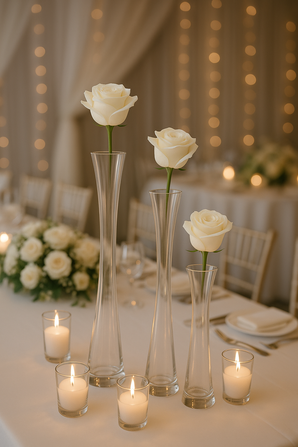 Vase soliflore 26cm - R013