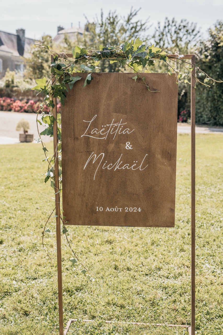 Panneau d'accueil Alicia