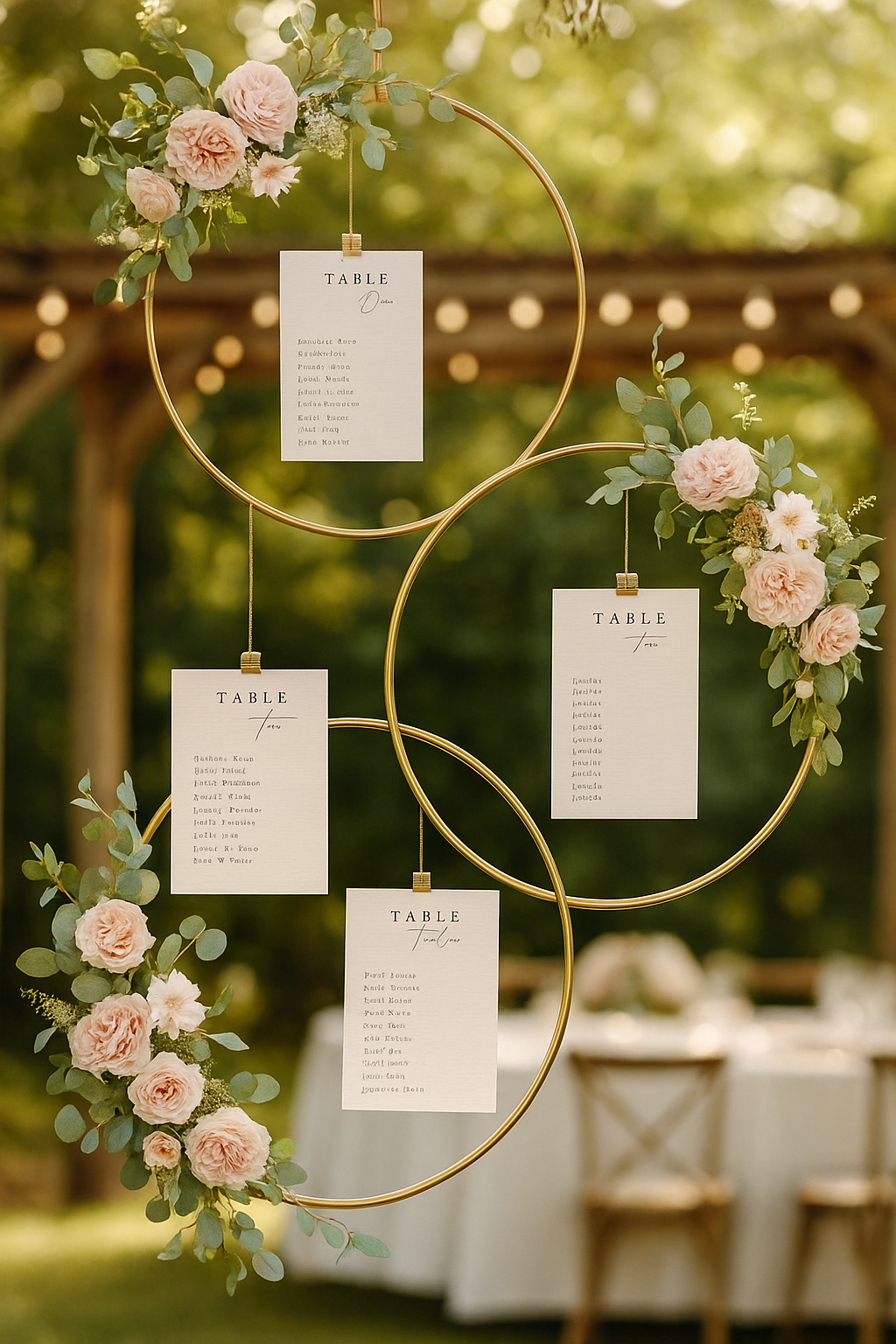 Plan de table Eloïde