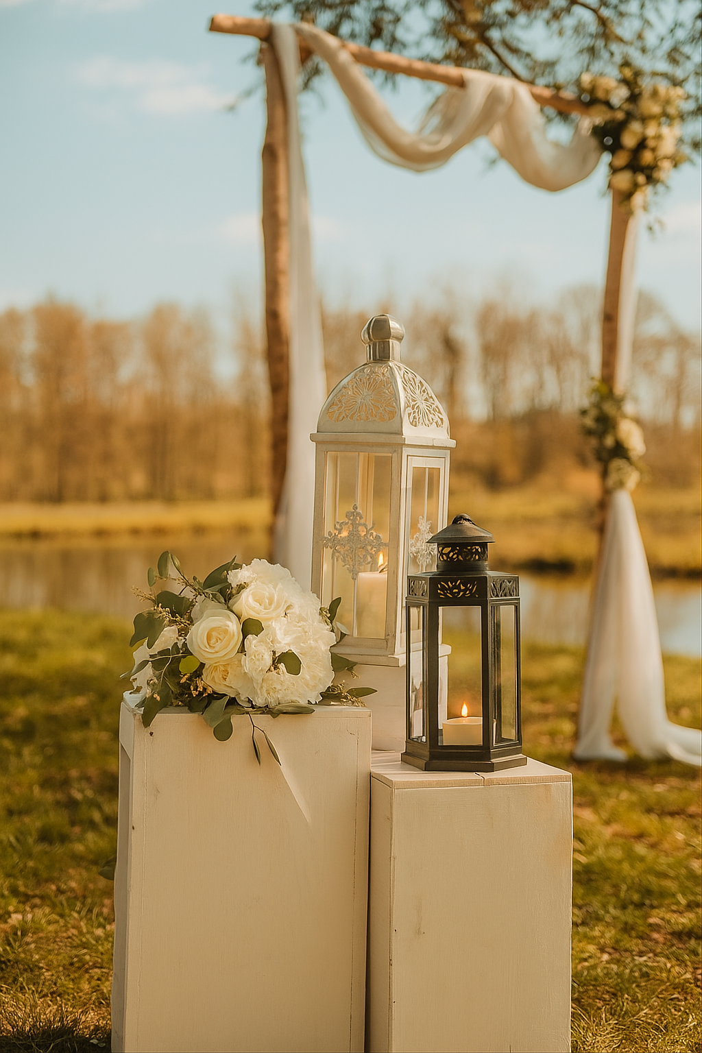 Lanterne baroque fine - 374