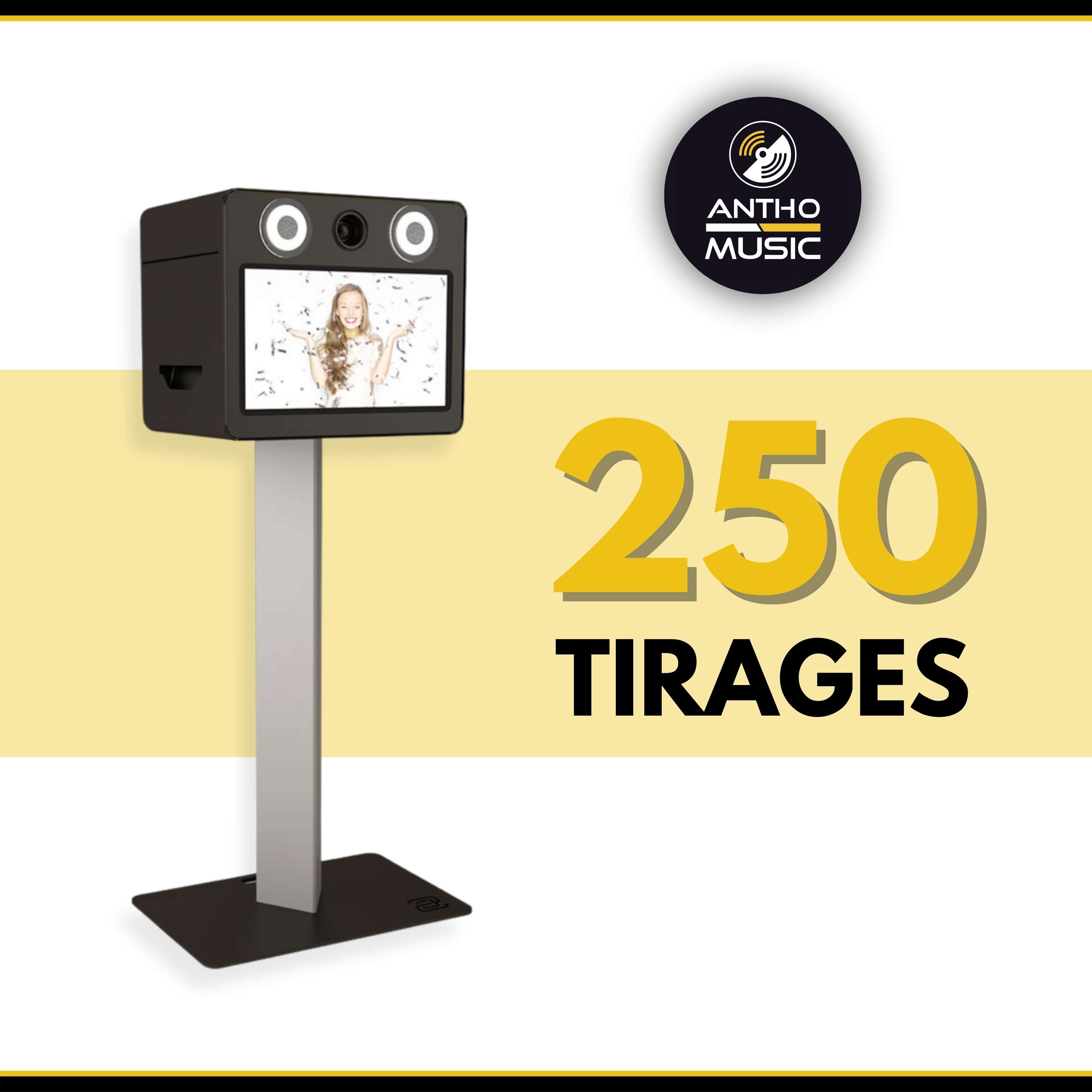 PHOTOBOOTH - 250 TIRAGES