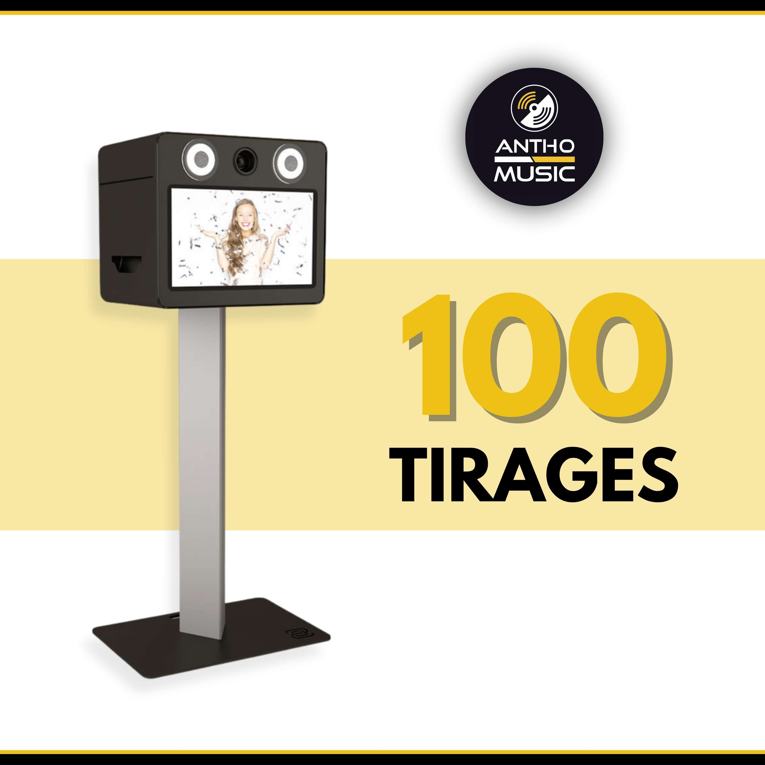 PHOTOBOOTH - 100 TIRAGES