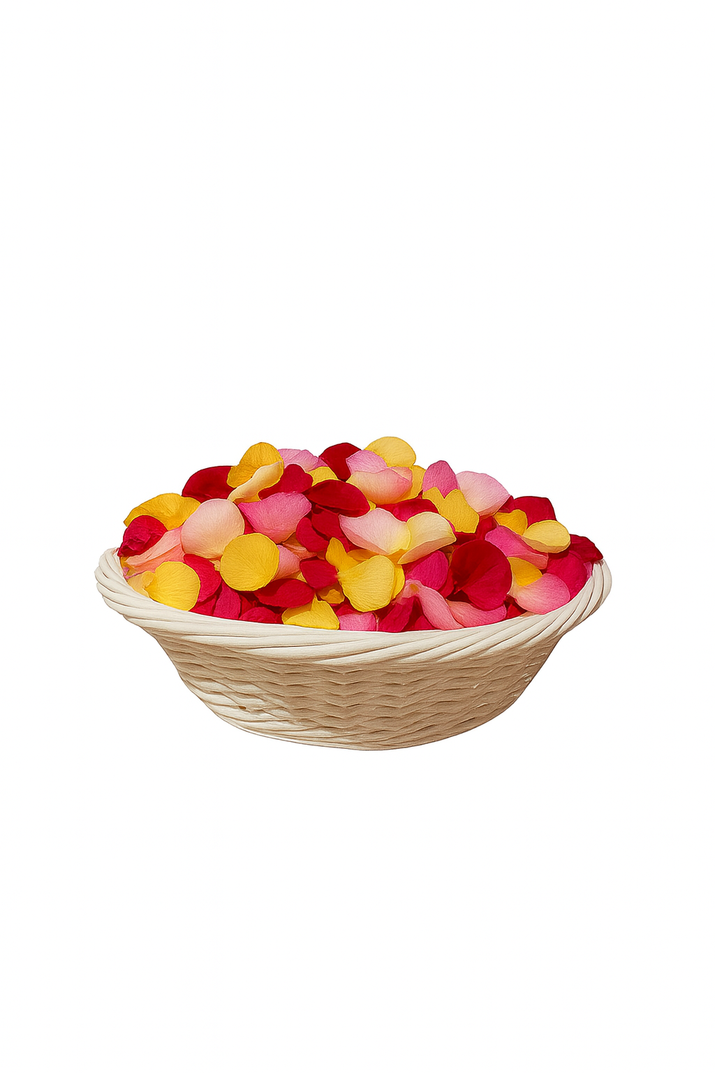 Panier blanc en osier XXL