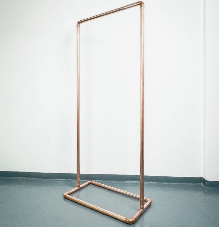 Grand support cuivre