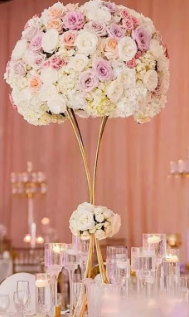 Centre de table diabolo