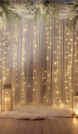 Rideaux lumineux 6m/3m