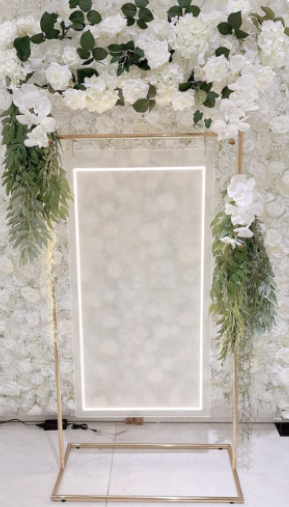 Panneau plexiglass LED