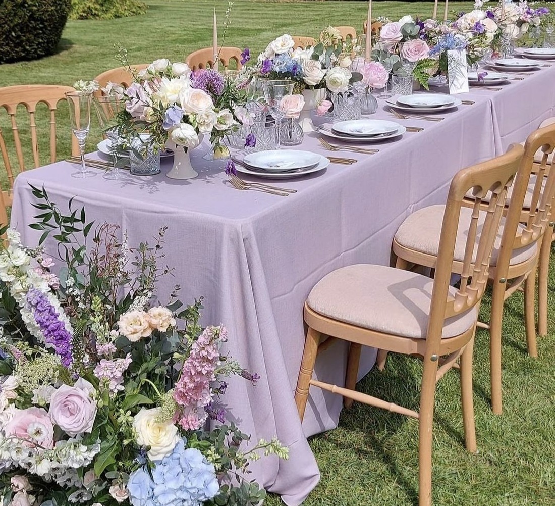 Nappes rectangle LILAS