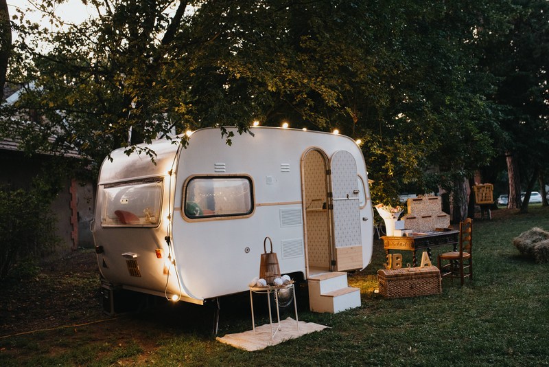 Caravane à selfie - WHITE