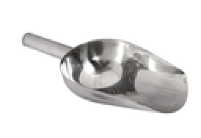 Pelle à bonbons en inox