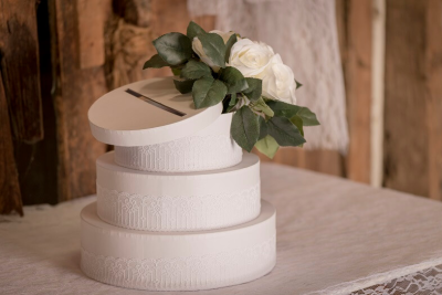 Urne pièce montée ronde