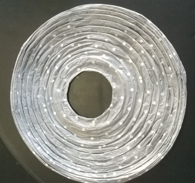 Boule chinoise gris à petit poid 35cm