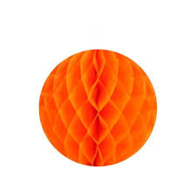 Boule alvéolé orange