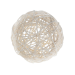 Boule de rotin beige 30cm