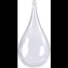 Goutte transparente 14cm