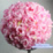 Boule de rose rose 20cm
